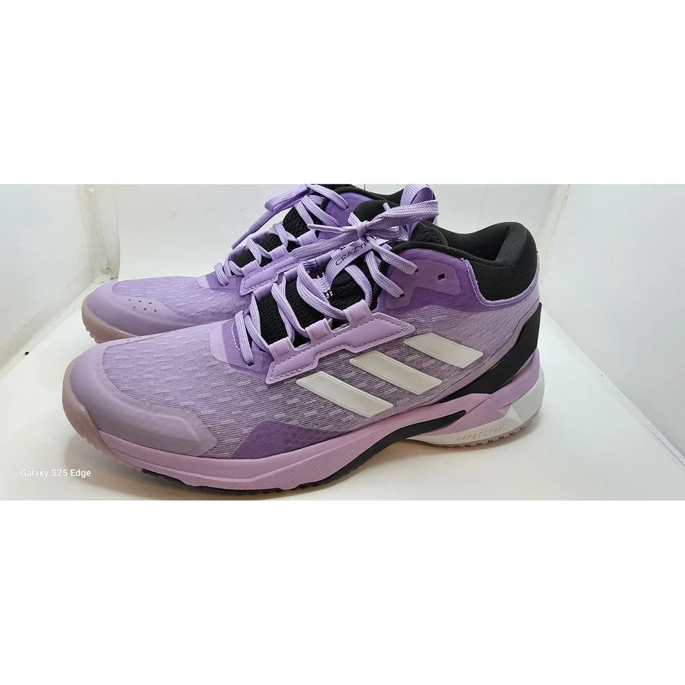 Adidas Crazyflight 6 Mid W Purple White Indoor Sports Shoes HP7031 Mens 9